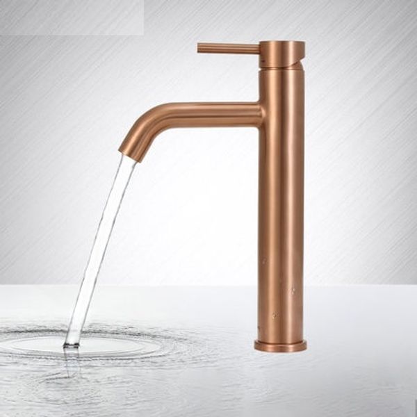 mttuzk solid brass brushed gold basin faucet matte black basin faucet cold mixer taps rose gold heightening
mttuzk solid brass brushed gold basin faucet matte black basin faucet cold mixer taps rose gold heightening