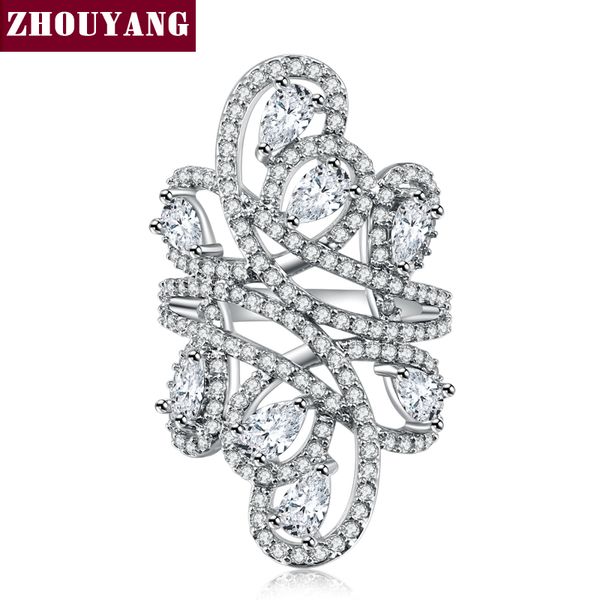 2020 new luxurious cubic zirconia silver color fashion ring jewelry for women party wedding zyr704, Golden;silver
2020 new luxurious cubic zirconia silver color fashion ring jewelry for women party wedding zyr704, Golden;silver