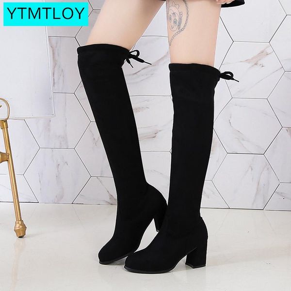 2020 осень зима дамы длинные высокие сапоги sexy slim fit замши над коленом boots женская обувь botas mujer calzado mujer, Black
2020 осень зима дамы длинные высокие сапоги sexy slim fit замши над коленом boots женская обувь botas mujer calzado mujer, Black