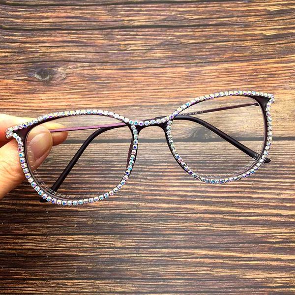 rhinestone eyeglasses frames clear glasses optical spectacles gafas transparente vintage women men prescription glasses frame, Black
rhinestone eyeglasses frames clear glasses optical spectacles gafas transparente vintage women men prescription glasses frame, Black
