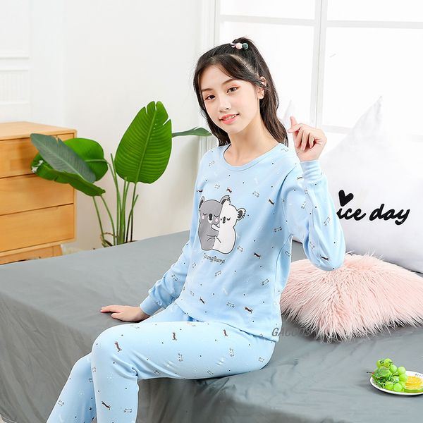 autumn cotton pajamas sets for girls kids children's clothing big girls cute pyjamas nightwear 10 12 14 16y teens pijama clothes, Blue;red
autumn cotton pajamas sets for girls kids children's clothing big girls cute pyjamas nightwear 10 12 14 16y teens pijama clothes, Blue;red
