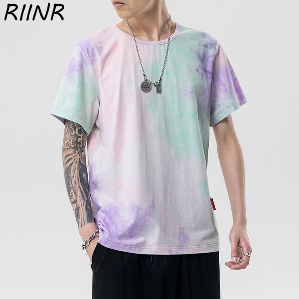 riinr 2020 summer new arrival fashion casual men's tie-dye ink personality print short sleeve t-shirt large size two colors 
riinr 2020 summer new arrival fashion casual men's tie-dye ink personality print short sleeve t-shirt large size two colors