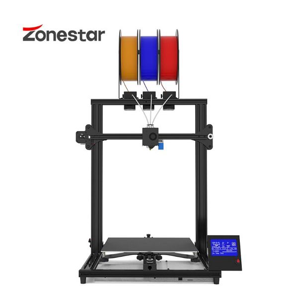 zonestar z8t large high precision resolution super quiet easy to install 3 in 1 out extrusion automatic color mixing 3d printer
zonestar z8t large high precision resolution super quiet easy to install 3 in 1 out extrusion automatic color mixing 3d printer