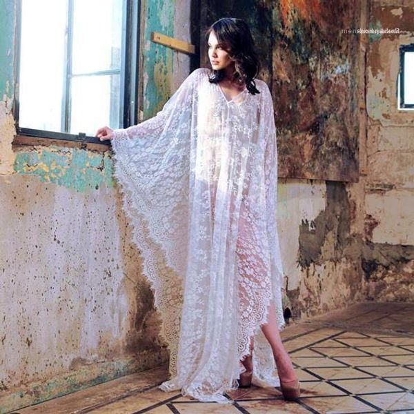 loose solid pullover female rash guards summer womens lace cover ups embroidery see through backless ladies beachwears batwing, White;black
loose solid pullover female rash guards summer womens lace cover ups embroidery see through backless ladies beachwears batwing, White;black