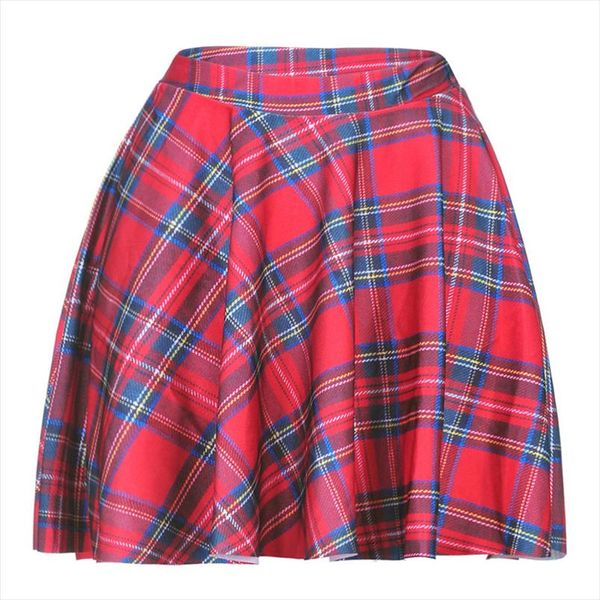 new women skirts ladies tartan red skater skirt above the knee saia de renda drop shipping d119 88, Black 
new women skirts ladies tartan red skater skirt above the knee saia de renda drop shipping d119 88, Black