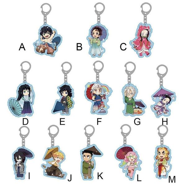 1pc demon blade keychain cute japanese anime character key for men clothes gift keyring shape ring women chain accesso z7k9, Silver
1pc demon blade keychain cute japanese anime character key for men clothes gift keyring shape ring women chain accesso z7k9, Silver