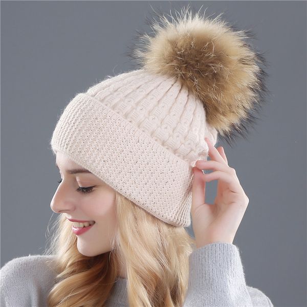 girls knitted hat women beanies pompom cap skullies wool knitted cap raccoon fur pompons knited hat adjustable b-8507, Blue;gray
girls knitted hat women beanies pompom cap skullies wool knitted cap raccoon fur pompons knited hat adjustable b-8507, Blue;gray