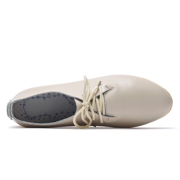 dobeyping new women shoes genuine leather women's shoe lace-up female flats pointed toe woman oxfords large size 35-44 200925, Black
dobeyping new women shoes genuine leather women's shoe lace-up female flats pointed toe woman oxfords large size 35-44 200925, Black