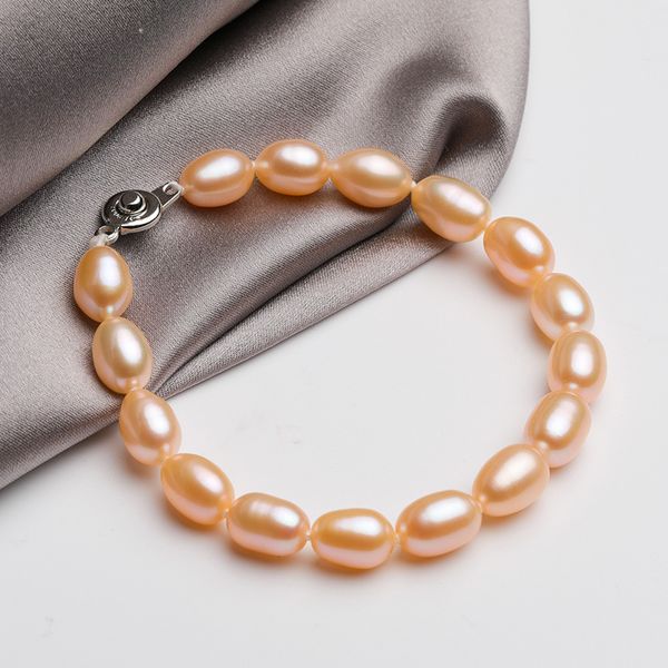100% natural freshwater pearls bracelet real pearl bangles for women jewelry diy handmade bracelets fit gift, Black
100% natural freshwater pearls bracelet real pearl bangles for women jewelry diy handmade bracelets fit gift, Black