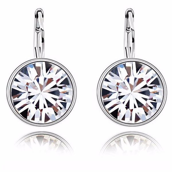 925 sterling silver crystals dangle earrings drop earrings round leverback earrings for women elegant party wedding jewelry gifts
925 sterling silver crystals dangle earrings drop earrings round leverback earrings for women elegant party wedding jewelry gifts