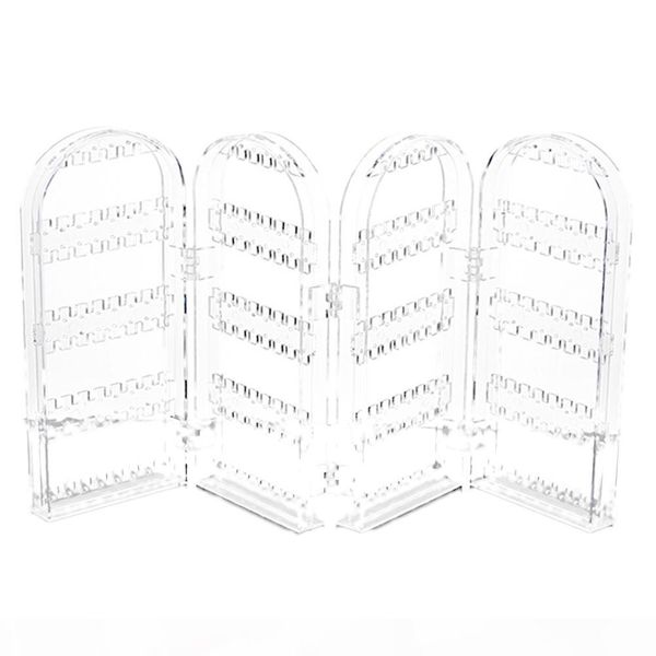 jewelry earring holder folding plastic stand ear stud display screen (four parts transparent, Black
jewelry earring holder folding plastic stand ear stud display screen (four parts transparent, Black