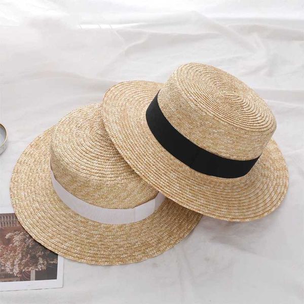 wide brim hats 2021 summer women straw hat fashion chapeau paille lady sun boater wheat panama beach chapeu feminino caps, Blue;gray
wide brim hats 2021 summer women straw hat fashion chapeau paille lady sun boater wheat panama beach chapeu feminino caps, Blue;gray