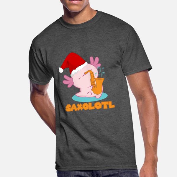 saxolotl i funny axolotl christmas saxophone t shirt men character 100% cotton s-3xl kawaii fitness comfortable summer style original shirt
saxolotl i funny axolotl christmas saxophone t shirt men character 100% cotton s-3xl kawaii fitness comfortable summer style original shirt
