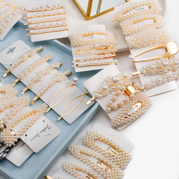 fashion 1set women girls elegant full pearls geometric hair clips sweet hair ornament hairpin barrette headband hair accessories, Silver
fashion 1set women girls elegant full pearls geometric hair clips sweet hair ornament hairpin barrette headband hair accessories, Silver