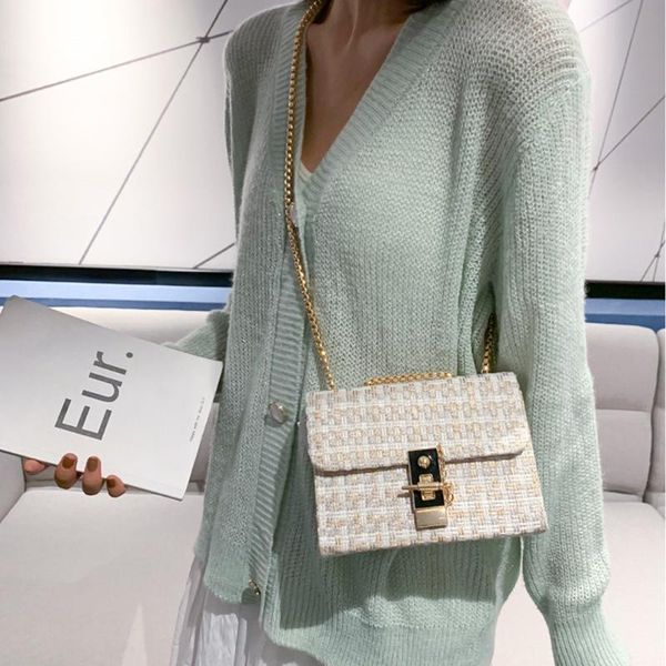 lattice print crossbody bag for women all-match fashion chain shoulder flap patchwork plaid lady messenger bag bolsas de mujer
lattice print crossbody bag for women all-match fashion chain shoulder flap patchwork plaid lady messenger bag bolsas de mujer