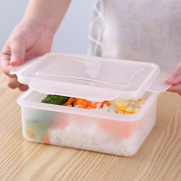 storage bottles & jars rectangular plastic kitchen containers for refrigerator box with lid wear-resistant and fall-resistant
storage bottles & jars rectangular plastic kitchen containers for refrigerator box with lid wear-resistant and fall-resistant