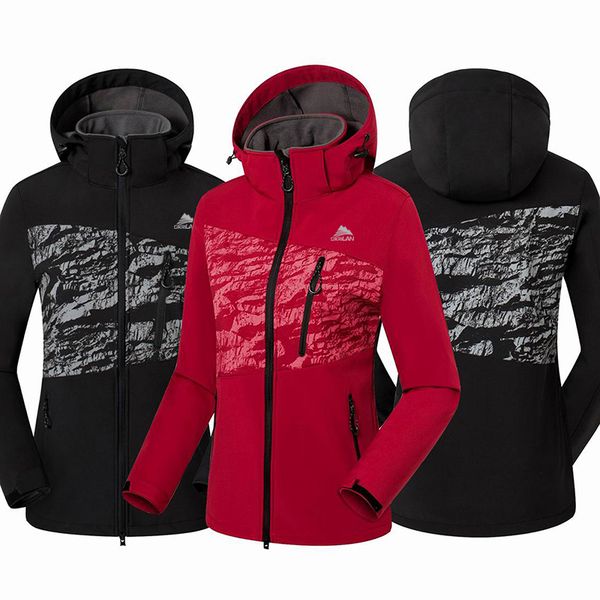 lady printing hooded hiking camping outdoor jacket women windbreaker softshell coat trekking fishing sport fleece lining jackets, Blue;black
lady printing hooded hiking camping outdoor jacket women windbreaker softshell coat trekking fishing sport fleece lining jackets, Blue;black