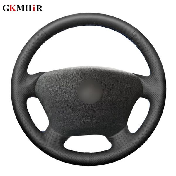 black artificial leather car steering wheel cover for w163 m-class ml230 270 320 350 430 500 1997
black artificial leather car steering wheel cover for w163 m-class ml230 270 320 350 430 500 1997