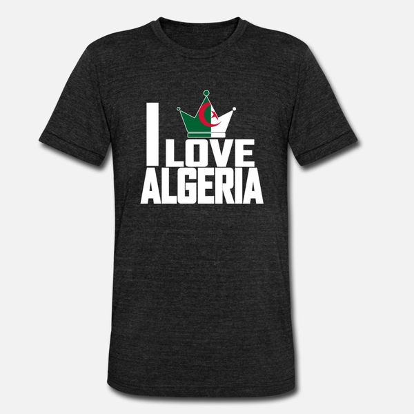 i love алжир футболка мужчина graphic с коротким рукавом круглого воротник основной твердая graphic повседневной весна осень картинка