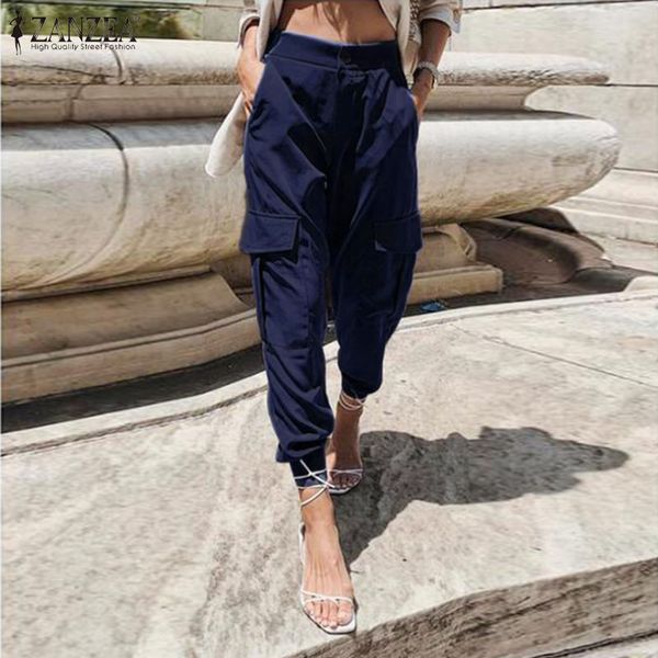 women high waist loose streetwear pants baggy cargo pants tactical trousers solid joggers turnip harem pantalon, Black;white
women high waist loose streetwear pants baggy cargo pants tactical trousers solid joggers turnip harem pantalon, Black;white