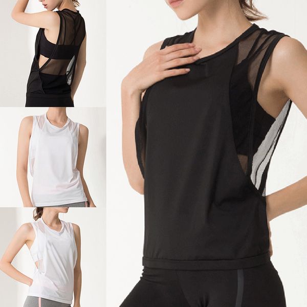 newly women solid color sleeveless round collar quick drying vest for summer yoga running 19ing, White;black
newly women solid color sleeveless round collar quick drying vest for summer yoga running 19ing, White;black