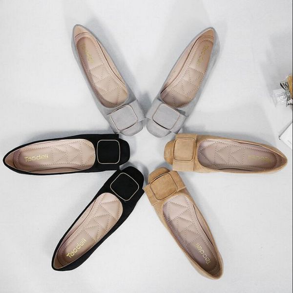 womens flat shoes2020 autumn soft square toe ballet flats square buckle comfort slip on flat shoes woman 31-45, Black
womens flat shoes2020 autumn soft square toe ballet flats square buckle comfort slip on flat shoes woman 31-45, Black