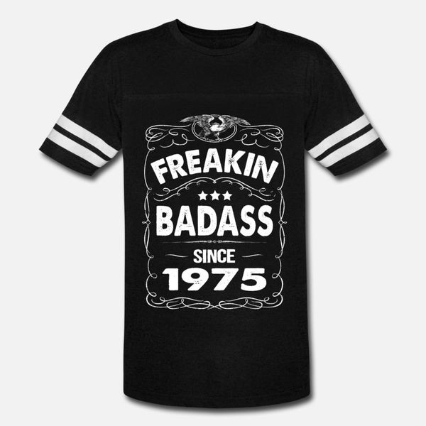 freakin badass since 1975 t shirt men designer 100% cotton plus size 3xl slim anti-wrinkle comical summer style unique shirt
freakin badass since 1975 t shirt men designer 100% cotton plus size 3xl slim anti-wrinkle comical summer style unique shirt