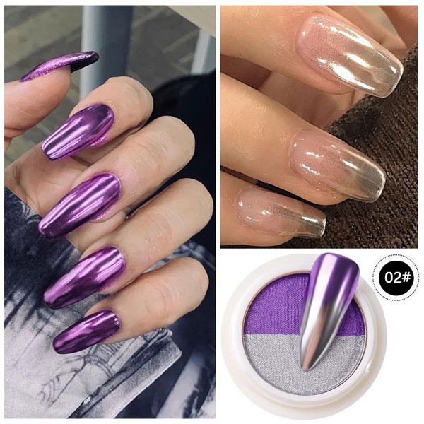 new two colors solid magic mirror nail powder holographic laser nail glitter two colors titanium powder platter nail art, Silver;gold
new two colors solid magic mirror nail powder holographic laser nail glitter two colors titanium powder platter nail art, Silver;gold