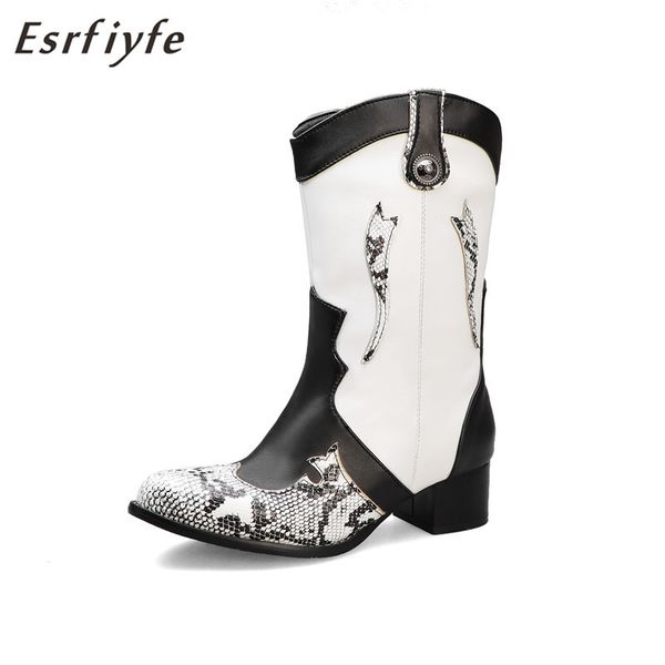 boots esrfiyfe 2021 women western winter lady retro rome slip-on low heels leather shoes wide mid-calf cowboy, Black
boots esrfiyfe 2021 women western winter lady retro rome slip-on low heels leather shoes wide mid-calf cowboy, Black
