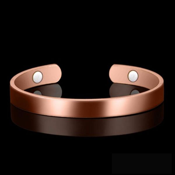 bangle health care magnetic copper bracelet healing bio therapy arthritis pain relief open women men jewelry gifts, Black
bangle health care magnetic copper bracelet healing bio therapy arthritis pain relief open women men jewelry gifts, Black
