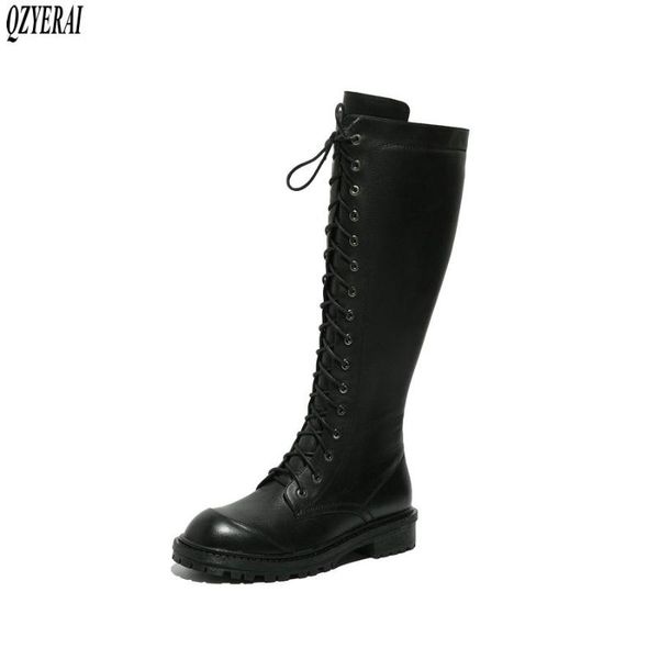boots qzyerai winter style knee high genuine leather women warm motorcycle black snow cowhide shoes
boots qzyerai winter style knee high genuine leather women warm motorcycle black snow cowhide shoes