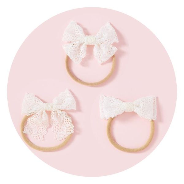 hair accessories 3pcs/set lace bow clips for girls baby headband kids hairpins elastic bands girl, Slivery;white
hair accessories 3pcs/set lace bow clips for girls baby headband kids hairpins elastic bands girl, Slivery;white
