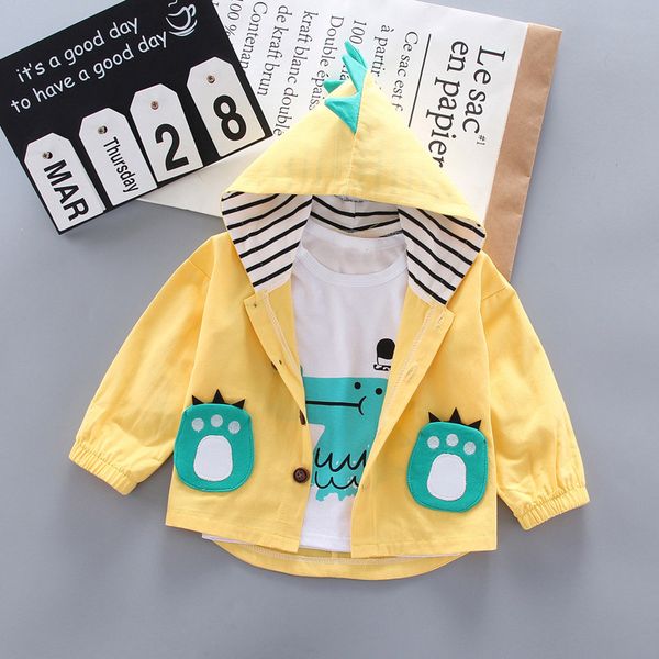 kid baby boy clothing sets cartoon coat 3pcs fashion toddler girls baby suit for boys coat + t shirt 1 - 4 y, Blue;gray 
kid baby boy clothing sets cartoon coat 3pcs fashion toddler girls baby suit for boys coat + t shirt 1 - 4 y, Blue;gray