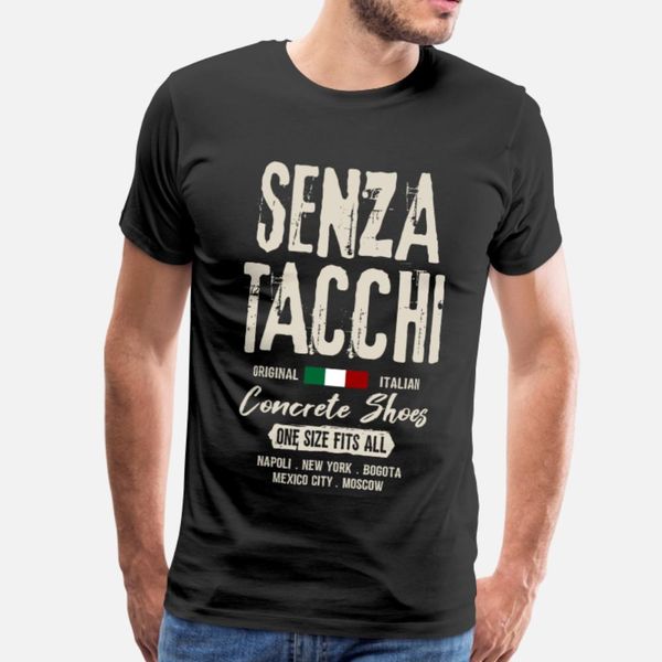 senza tacchi original italian concrete shoes t shirt men character cotton round collar homme fit comfortable summer style original shirt
senza tacchi original italian concrete shoes t shirt men character cotton round collar homme fit comfortable summer style original shirt