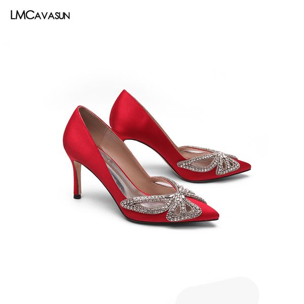 lmcavasun 2020 new spring pointed women's high-heeled boots bow rhinestone dinner stiletto shoes red wedding shoes, Black
lmcavasun 2020 new spring pointed women's high-heeled boots bow rhinestone dinner stiletto shoes red wedding shoes, Black