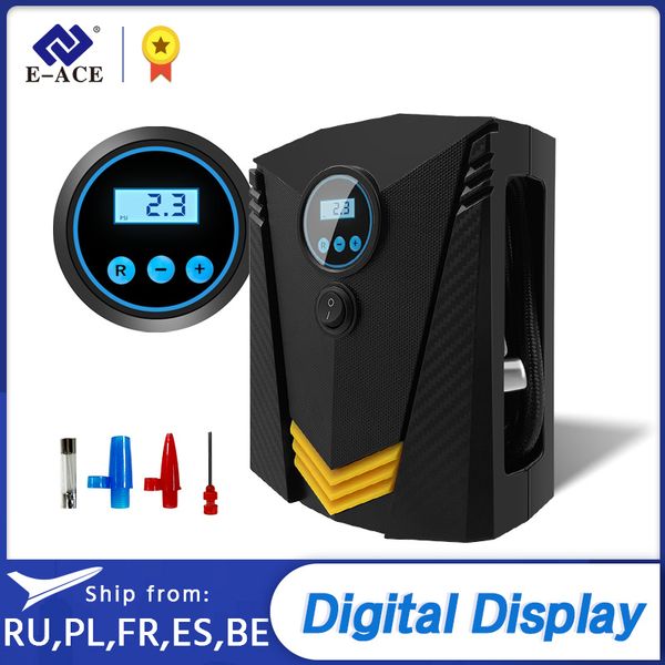 e-ace m05 digital tire inflatable pump car air compressor air pump 150 psi for car motorcycle led light tire dc 12v
e-ace m05 digital tire inflatable pump car air compressor air pump 150 psi for car motorcycle led light tire dc 12v