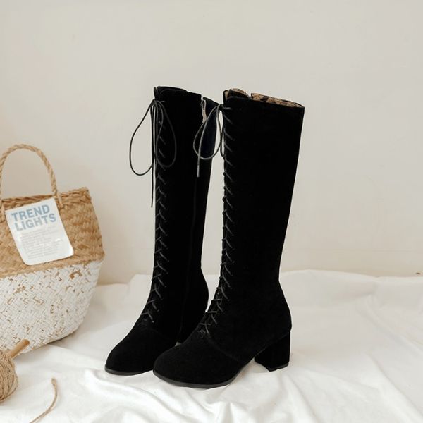boots big size 9 10 11 12 thigh high knee over the women ladies front cross strap side zipper, Black
boots big size 9 10 11 12 thigh high knee over the women ladies front cross strap side zipper, Black