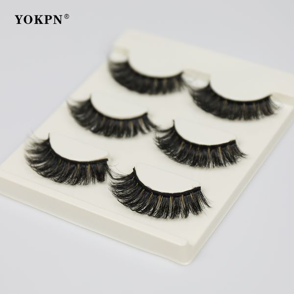 false eyelashes yokpn 3 pairs natural thick makeup real mink lashes soft eyelash extension fake eye long
false eyelashes yokpn 3 pairs natural thick makeup real mink lashes soft eyelash extension fake eye long