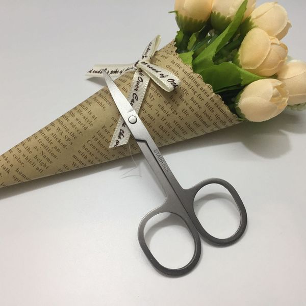 a beauty makeup mirror stainless steel elbow cut light eyebrow plucking scissors nasal eyelid line cross embroidery scissors
a beauty makeup mirror stainless steel elbow cut light eyebrow plucking scissors nasal eyelid line cross embroidery scissors
