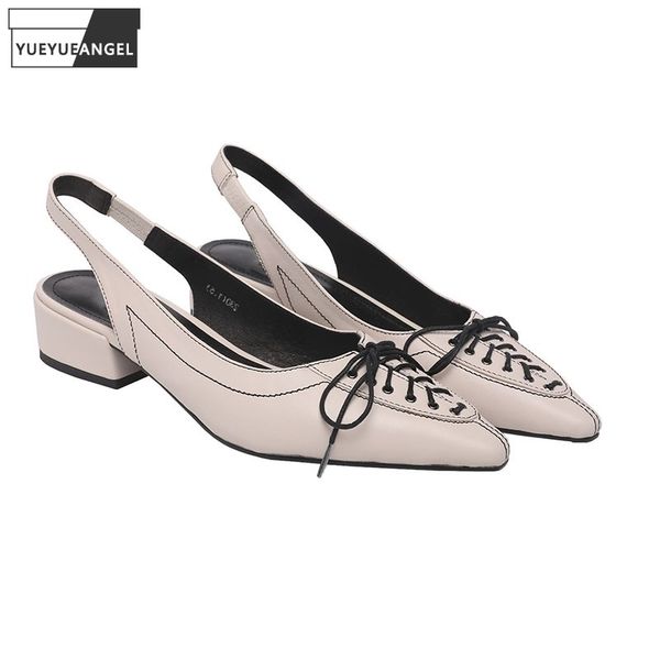 2020 female leather shoes elegant office ladies elastic pointed toe slip-on chunky heel sandal designer lace up summer sandals, Black
2020 female leather shoes elegant office ladies elastic pointed toe slip-on chunky heel sandal designer lace up summer sandals, Black
