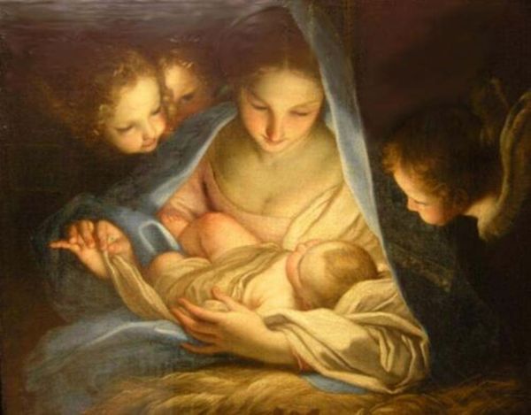 oil painting carlo maratta - holly night madonna mary with child angels wall decor oil painting on canvas wall art 200825
oil painting carlo maratta - holly night madonna mary with child angels wall decor oil painting on canvas wall art 200825