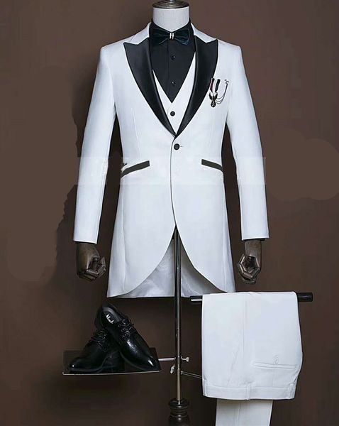 custom-made one button groomsmen peak lapel groom tuxedos men suits wedding/prom/dinner man blazer(jacket+pants+tie+vest) w367, Black;gray
custom-made one button groomsmen peak lapel groom tuxedos men suits wedding/prom/dinner man blazer(jacket+pants+tie+vest) w367, Black;gray