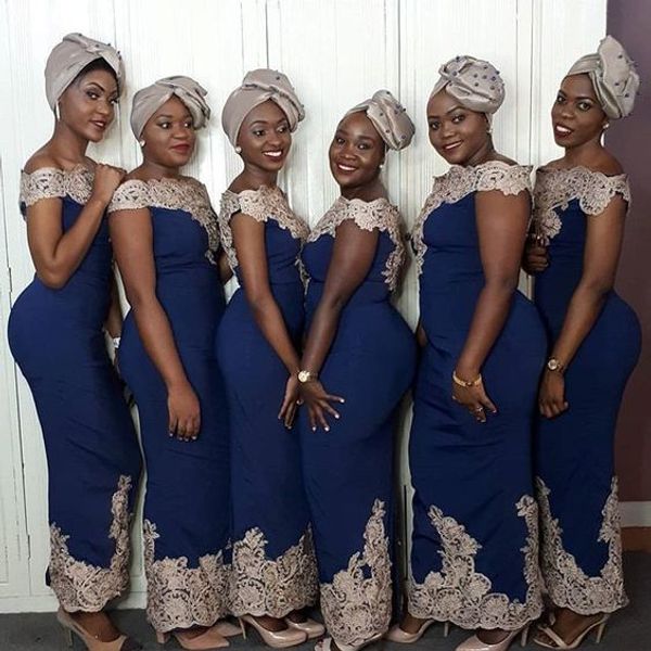 modest gold lace navy african bridesmaid robes dresses sheath off shoulders with sleeves robes de demoiselle d'honneur prom dress, White;pink
modest gold lace navy african bridesmaid robes dresses sheath off shoulders with sleeves robes de demoiselle d'honneur prom dress, White;pink