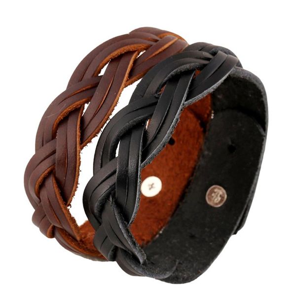 повседневный ручной craft из натуральной кожи браслеты vintage blackbrown ручной браслет кожа отпуск ювелирные изделия аксессуары браслеты, Golden;silver
повседневный ручной craft из натуральной кожи браслеты vintage blackbrown ручной браслет кожа отпуск ювелирные изделия аксессуары браслеты, Golden;silver