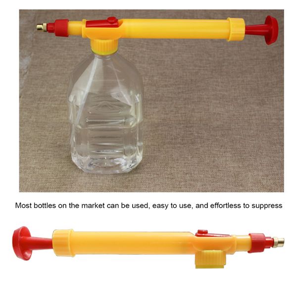 pressure type manual garden water bottle sprayer adjustable nozzle hand tool pp
pressure type manual garden water bottle sprayer adjustable nozzle hand tool pp