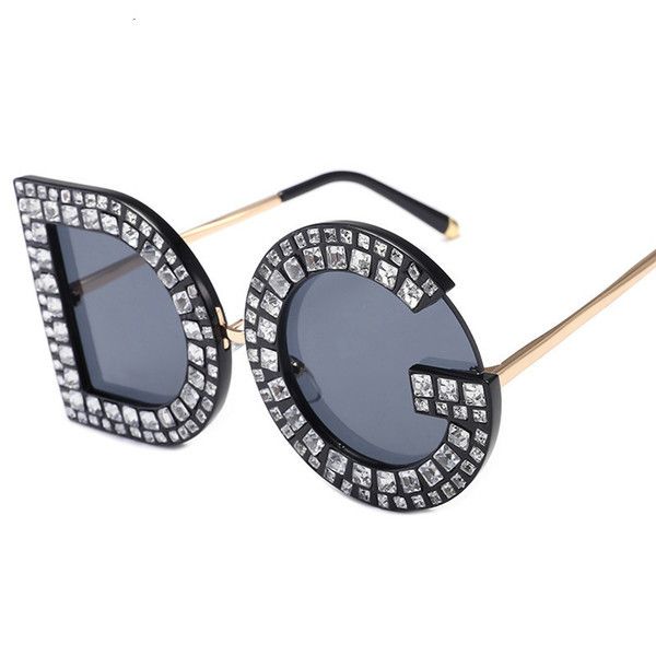 retro unique design sunglasses 2020 women men punk irregular d diamonds sunglasses g glasses uv400, White;black
retro unique design sunglasses 2020 women men punk irregular d diamonds sunglasses g glasses uv400, White;black