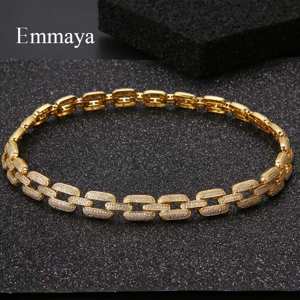 emmaya new arrival fashion gold necklace with tiny cubic zircon for women luxury pendant hiphop style party cool ornament, Silver
emmaya new arrival fashion gold necklace with tiny cubic zircon for women luxury pendant hiphop style party cool ornament, Silver