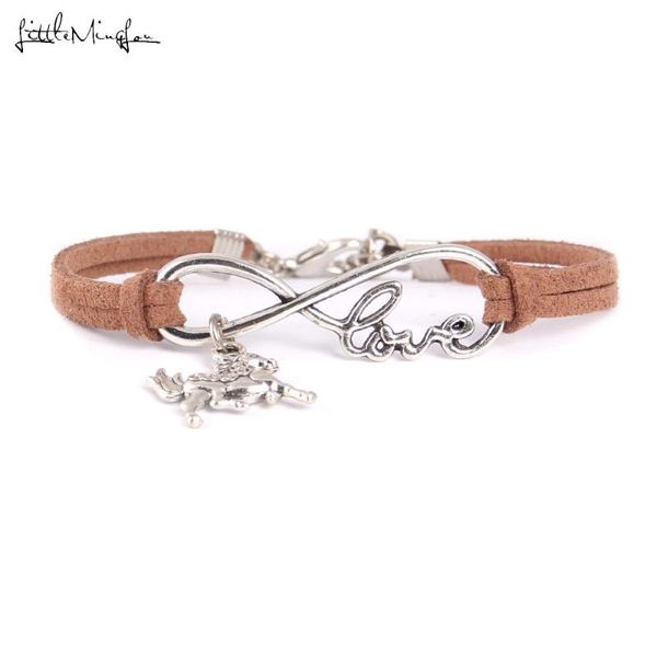 infinity love horse women bracelet horse charm wrap handmade bracelets & bangles for women jewelry accessories, Red;blue
infinity love horse women bracelet horse charm wrap handmade bracelets & bangles for women jewelry accessories, Red;blue