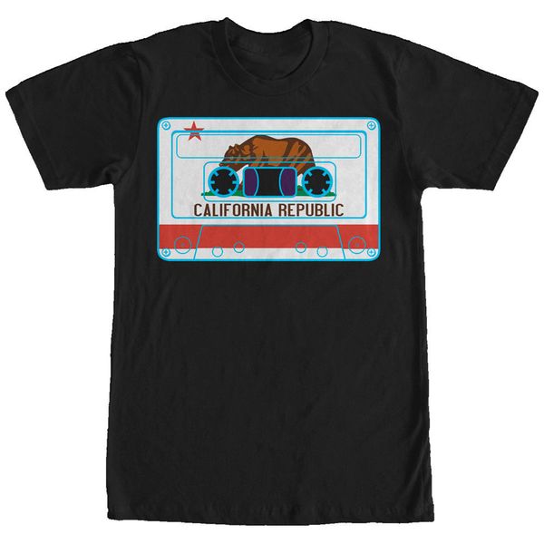 2019 fashion 100% cotton t shirt california flag cassette tape mens graphic t shirt tee shirt
2019 fashion 100% cotton t shirt california flag cassette tape mens graphic t shirt tee shirt