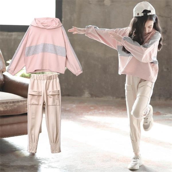 girls clothes sets autumn spring children's clothing set hooded sweatshirt + pants kids sport suits teenage 6 8 9 10 12 years 0926, White
girls clothes sets autumn spring children's clothing set hooded sweatshirt + pants kids sport suits teenage 6 8 9 10 12 years 0926, White